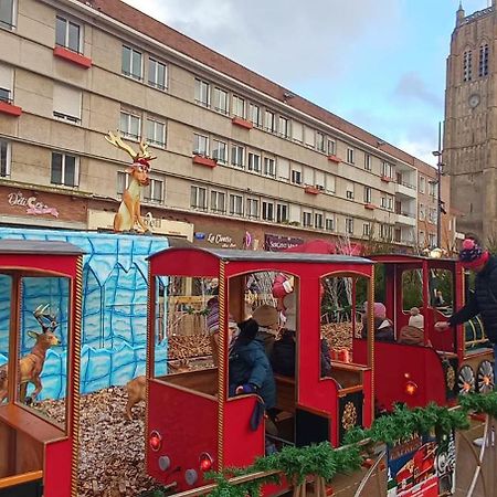 Maison De Ville Restylee Avec Jardin, Proche Gare Dunkirk Esterno foto