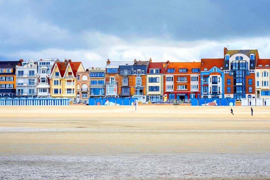 Maison De Ville Restylee Avec Jardin, Proche Gare Dunkirk Esterno foto