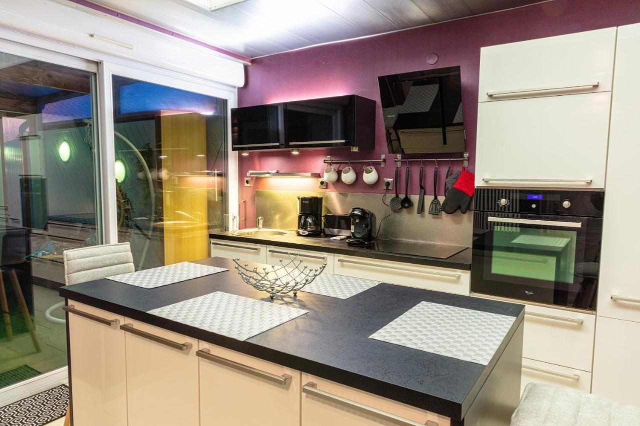 Maison De Ville Restylee Avec Jardin, Proche Gare Dunkirk Esterno foto