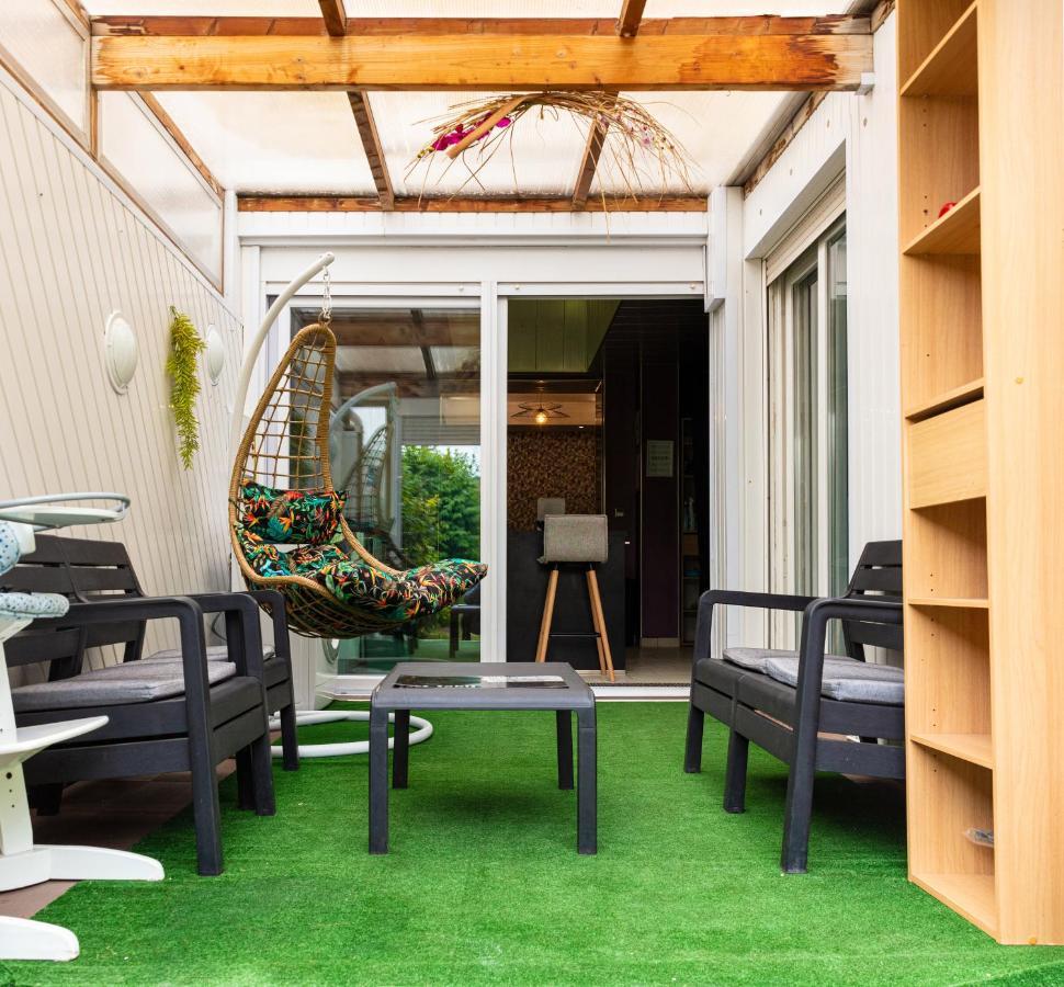 Maison De Ville Restylee Avec Jardin, Proche Gare Dunkirk Esterno foto